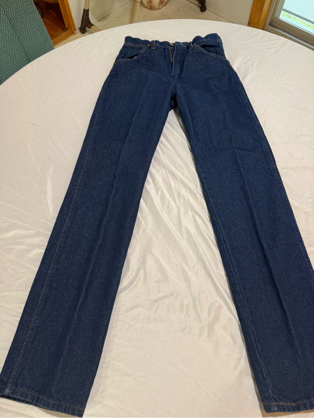 Wrangler Men's Indigo Straight-Leg Jeans